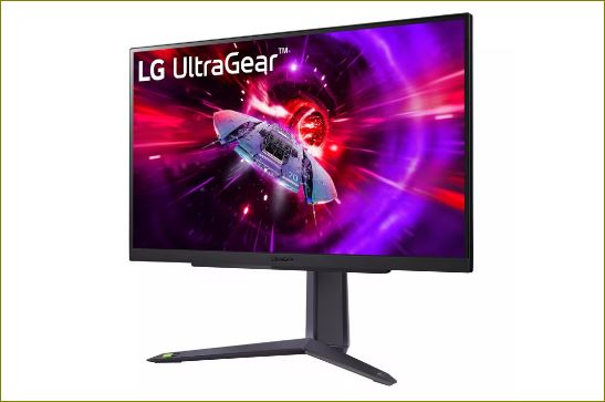 LG ULTRAGEAR GAMING 27GR75Q 27" UltraGear™ QHD 1ms 165Hz Monitor