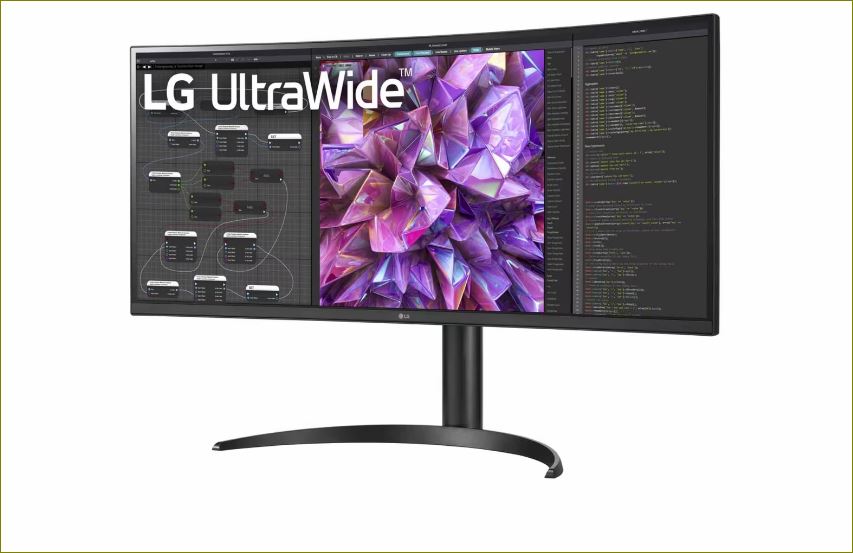 LG ULTRAWIDE 34WQ75C Curved 34" (3440 x 1440) QHD IPS Display Monitor