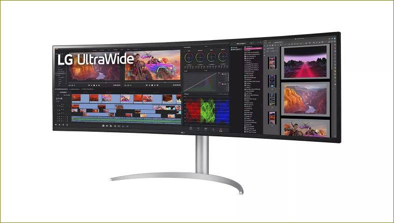 LG ULTRAWIDE 49WQ95C CURVED 49" 32:9 Dual QHD Nano IPS™ Monitor