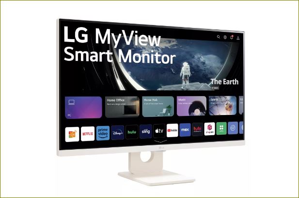 LG SMART MONITOR 27SR50F 27" (1920 x 1080) Full HD IPS MyView Smart Monitor