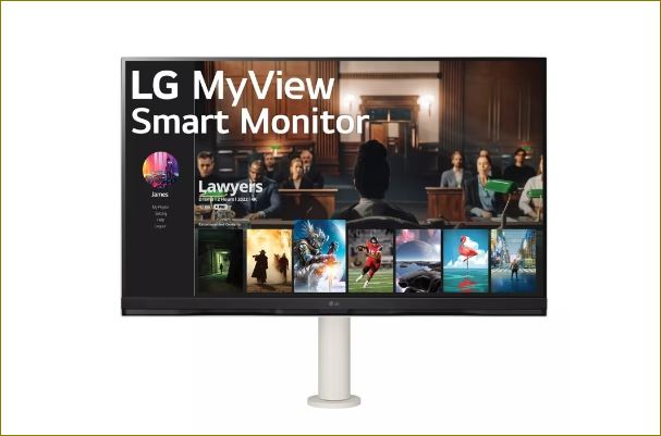 LG ERGO 32SQ780S 32"  (3840x2160) 4K UHD MyView Smart Monitor 