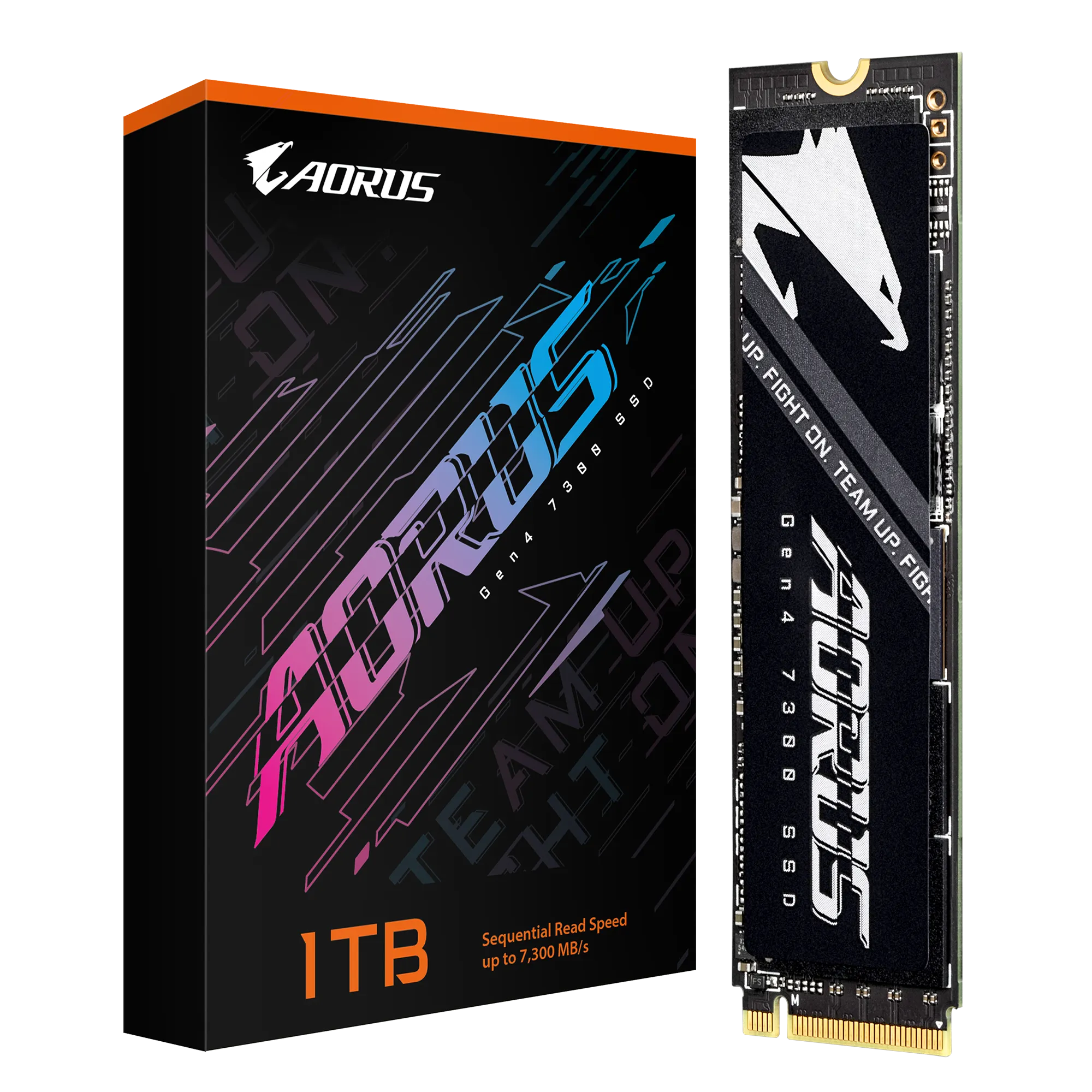 GIGABYTE AORUS Gen4 7300 SSD 1TB (w/o heat spreader)