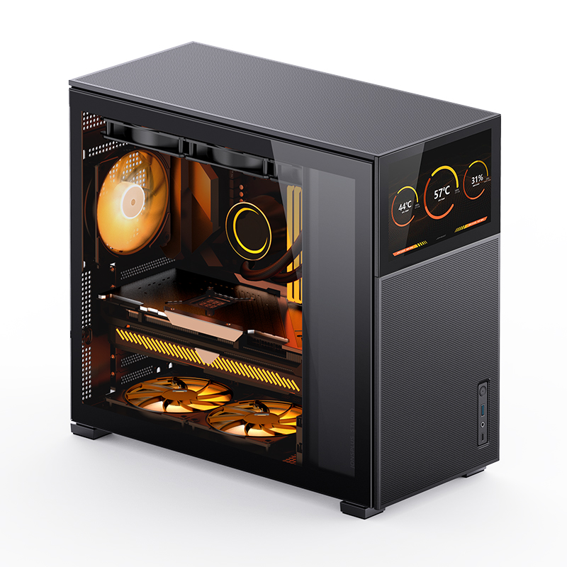 JONSBO D41 MESH SCREEN Black-GLOBAL CYBERMIND