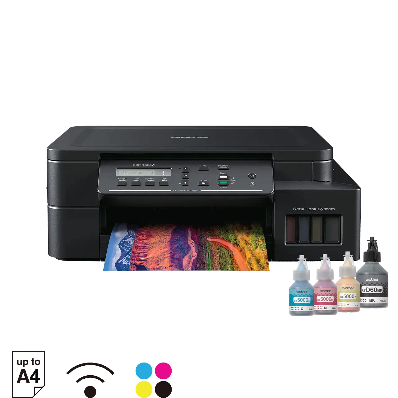 BROTHER DCP-T520W Ink Tank Printer