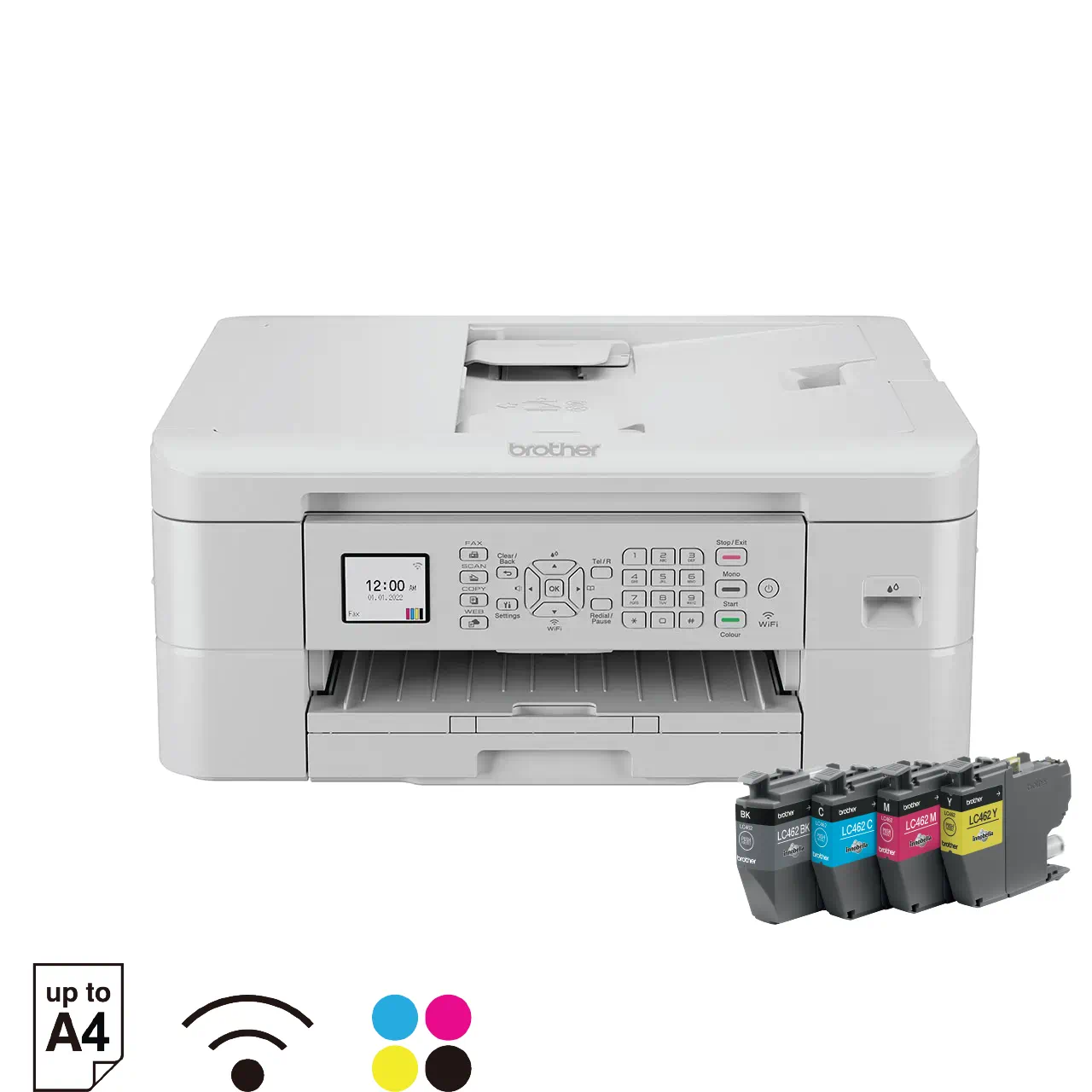 BROTHER MFC-J1010DW Inkjet Printer