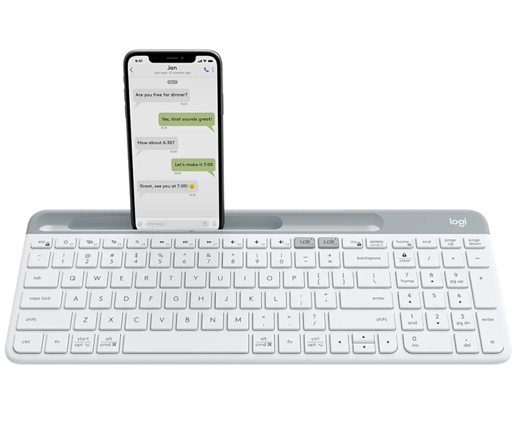 LOGITECH K580 SLIM MULTI-DEVICE WIRELESS KEYBOARD