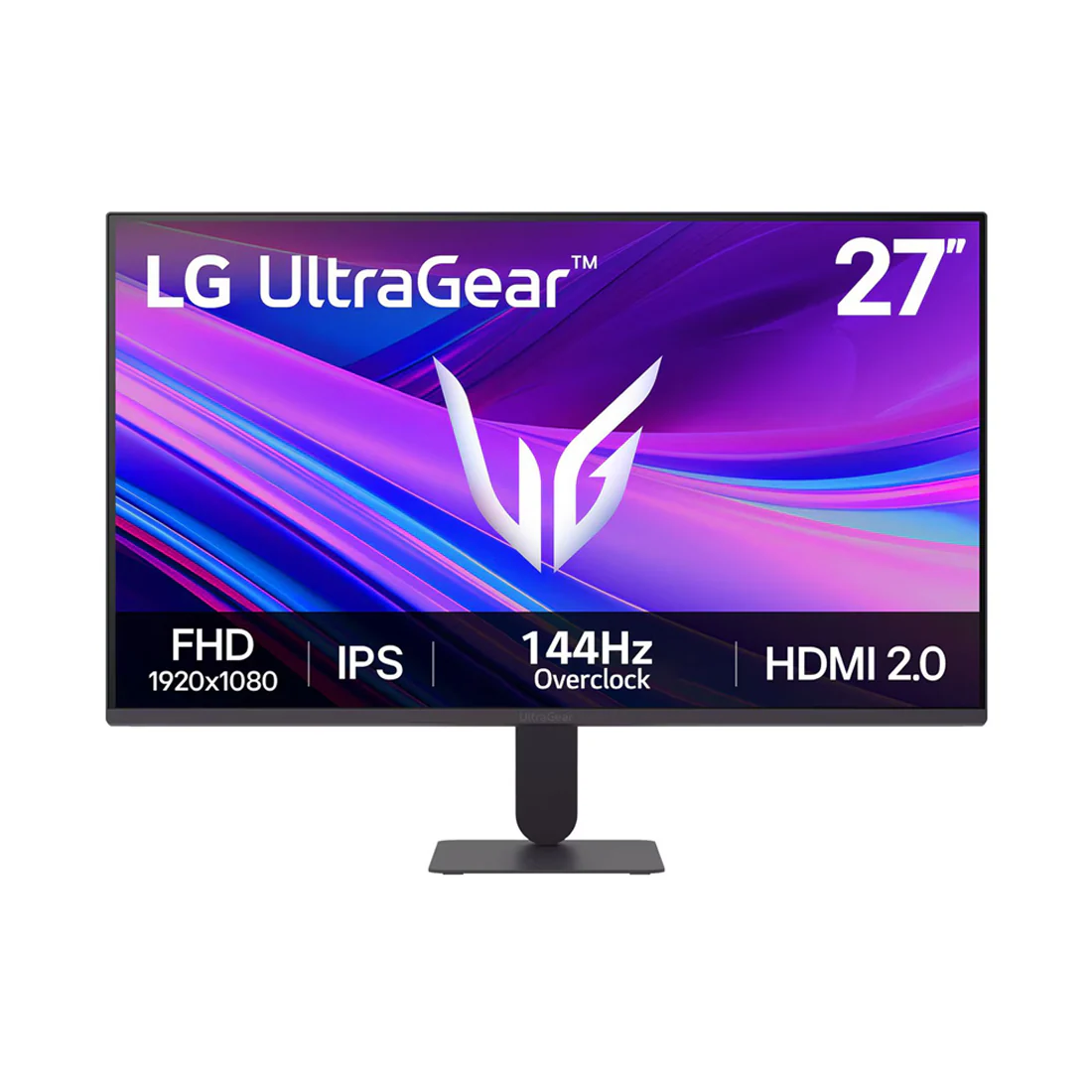 LG 27G411A-B UltraGear G4 27-inch 144Hz Overclock FHD IPS Gaming Monitor | 27G411A with NVIDIA® G-SYNC® compatible, SRGB 99% (Typ.)