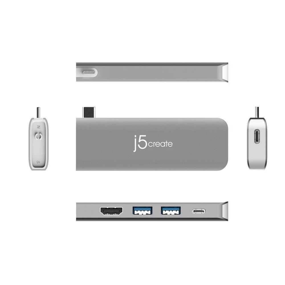 J5CREATE JCD389 UltraDrive Kit USB-C Multi-Display Modular Dock