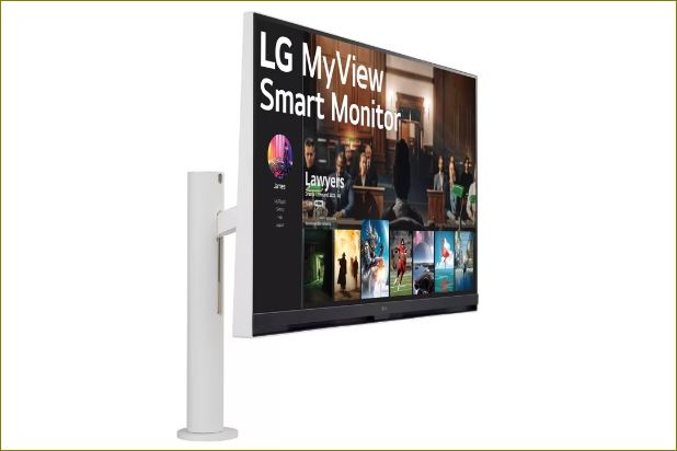 LG ERGO 32SQ780S 32"  (3840x2160) 4K UHD MyView Smart Monitor 