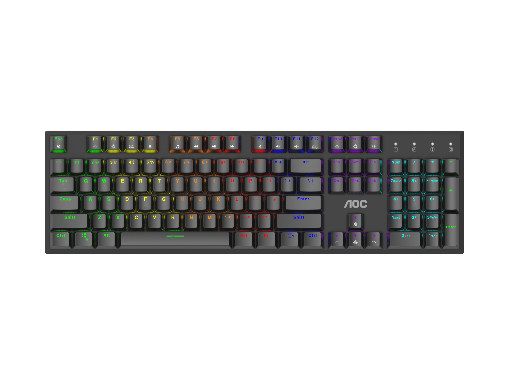 AOC GK480 GAMING KEYBOARD
