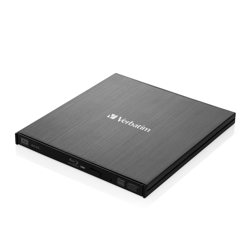 Verbatim Slimline Mobile Blu-ray Writer USB 3.0 with Nero