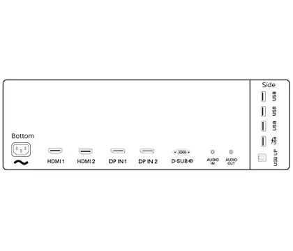 PHILIPS 438P1 42.51" 4K Ultra HD LCD display