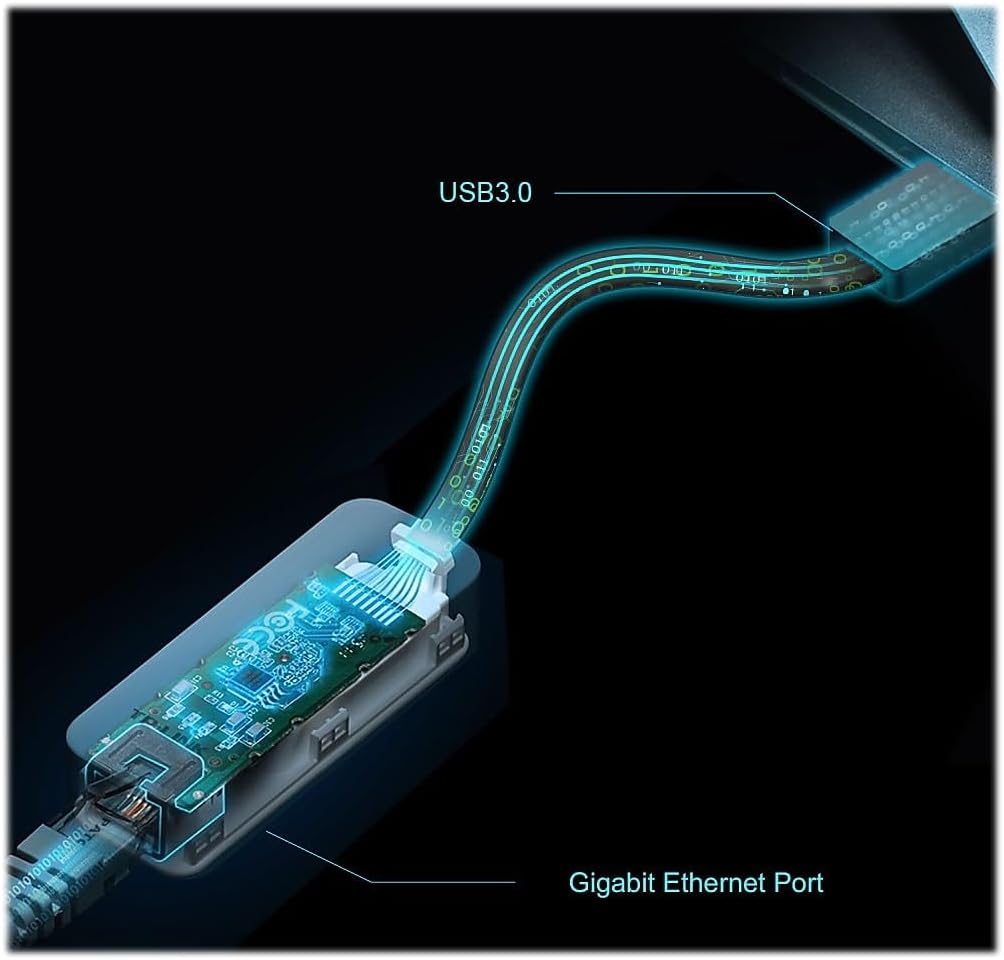 TP-LINK USB 3.0 TO RJ45 GIGABIT ETHERNET NETWORK ADAPTER