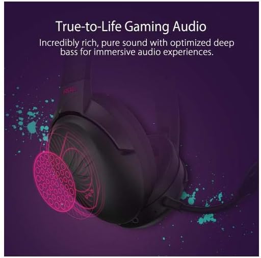 ASUS ROG Strix Go 2.4 Electro Punk Wireless Gaming Headphones