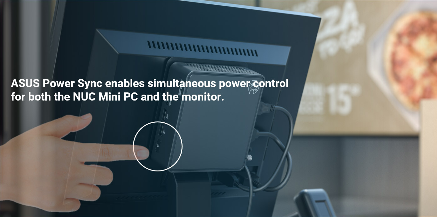 Syncing power status on a monitor and mini PC