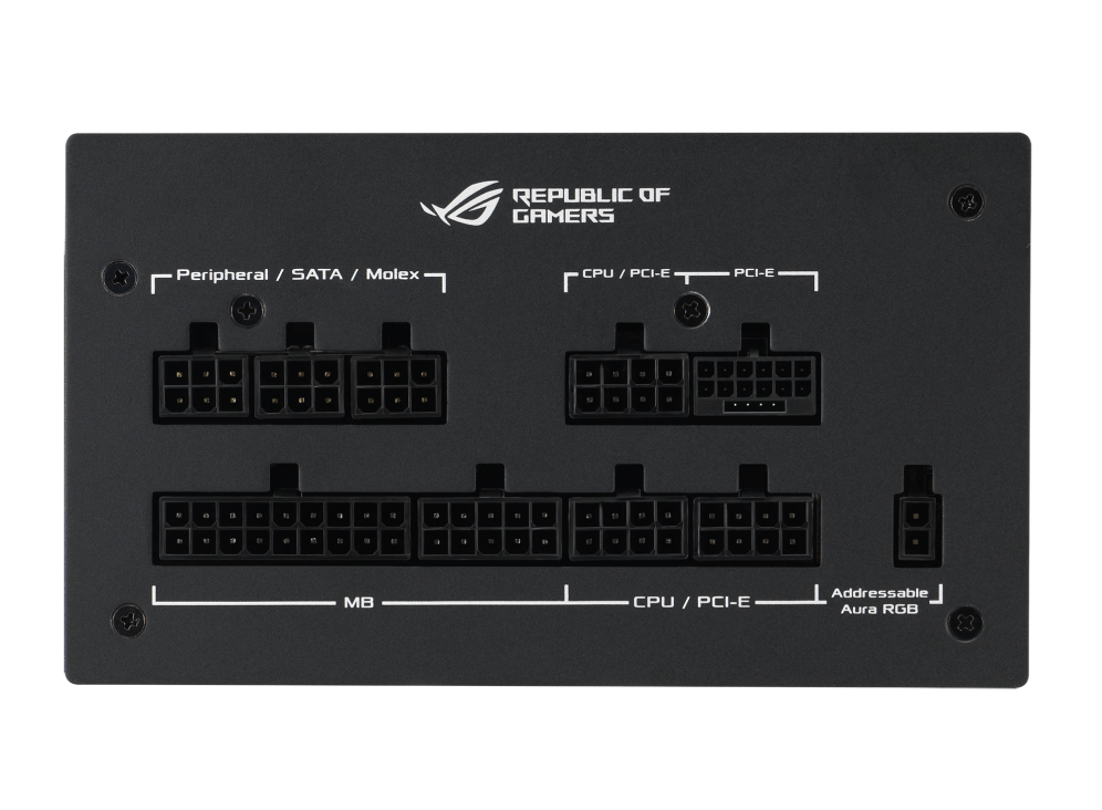 ASUS ROG STRIX AURA 850W, GOLD, MODULAR, ATX 3.0