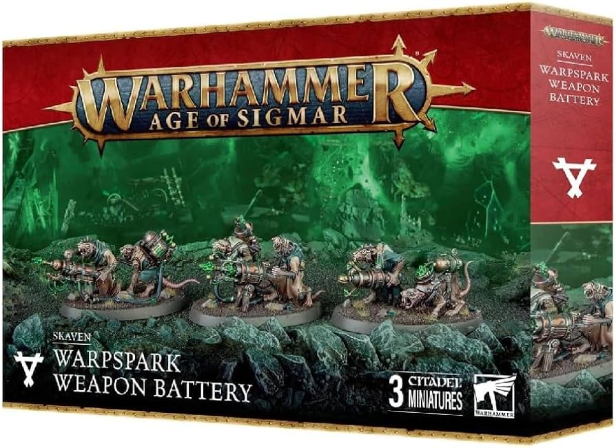 Citadel Warhammer Age of Sigmar Skaven WarpSpark Weapon Battery