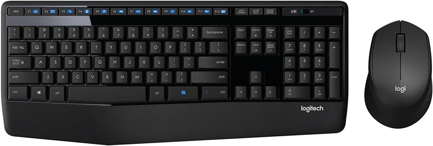 LOGITECH MK345 COMFORT WIRELESS KEYBOARD AND MOUSE COMBO