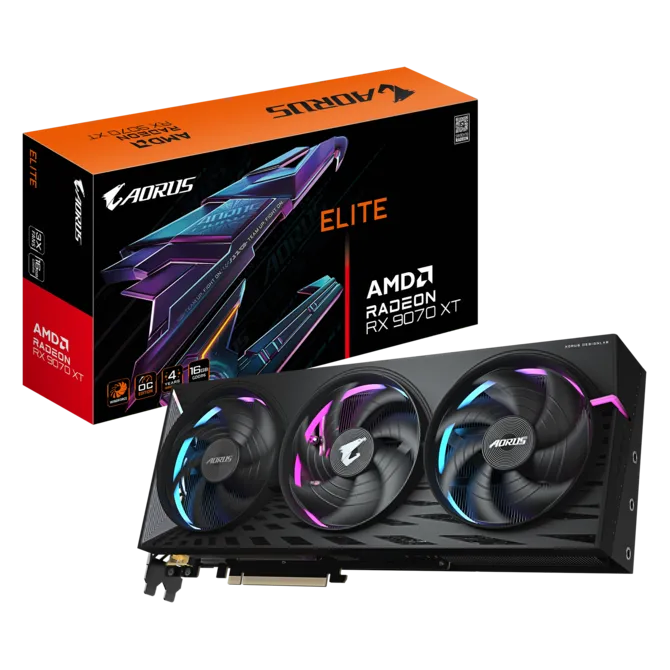 GIGABYTE RX 9070XT AORUS ELITE 16GB