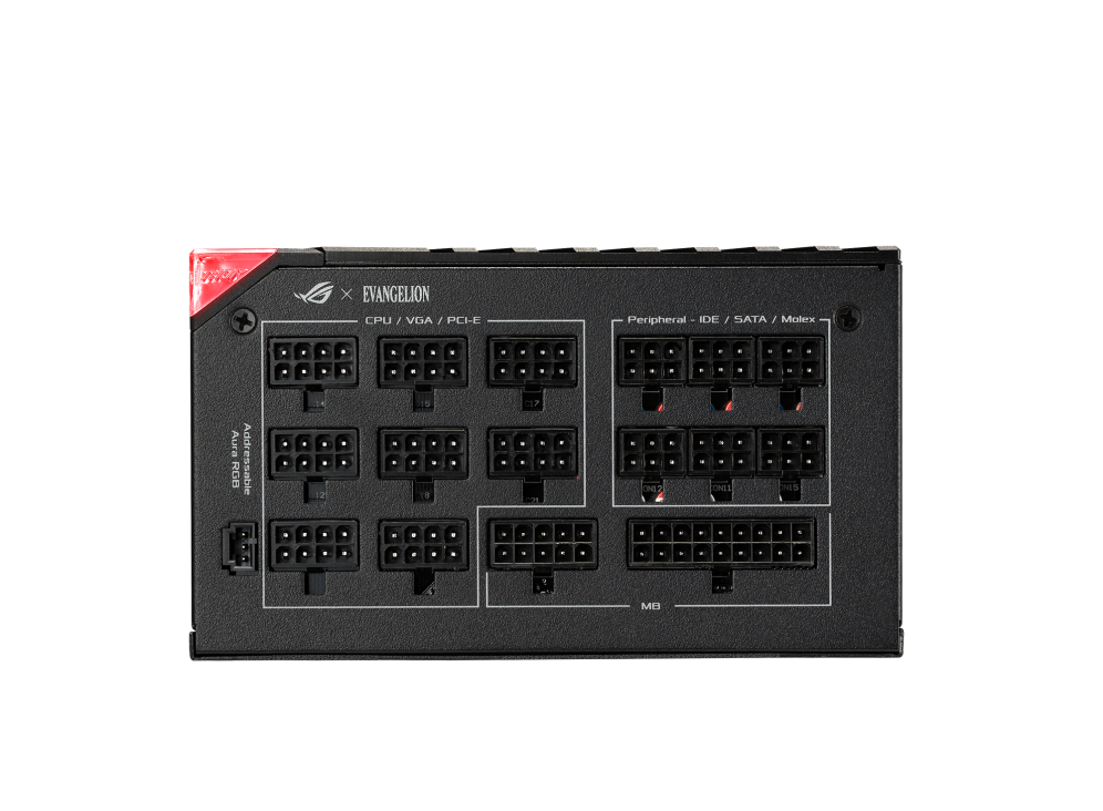 ASUS ROG THOR OLED 1000W, PLATINUM, MODULAR, EVA-02