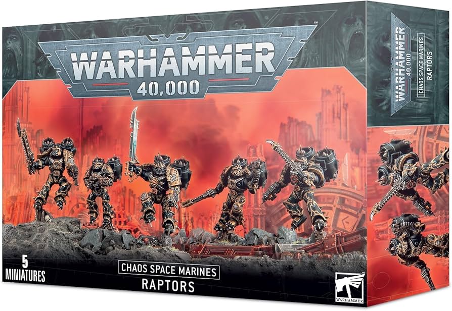 Warhammer 40k : Chaos Space Marines Raptors