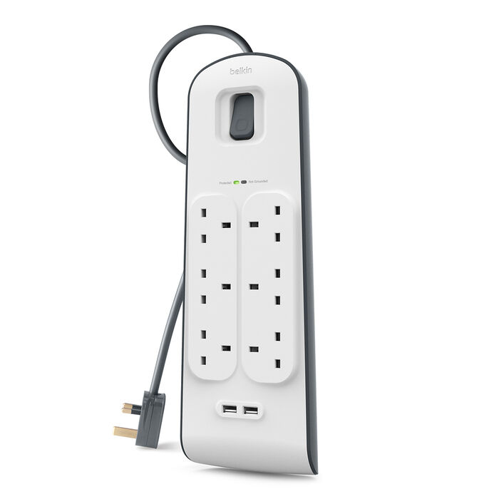 BELKIN 2.4 Amp USB Charging 6-outlet Surge Protection Strip