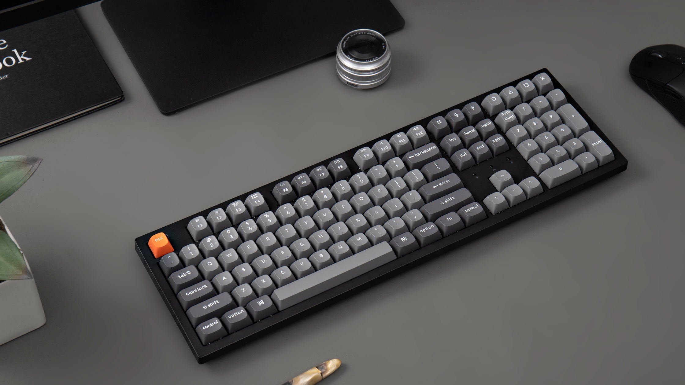 Keychron K10 Max QMK 100% Layout Wireless Mechanical Keyboard-2.4G and Bluetooth Connection K10-Max-2.jpg__PID:ad48aacb-5648-4af8-b6e8-384c9077d730