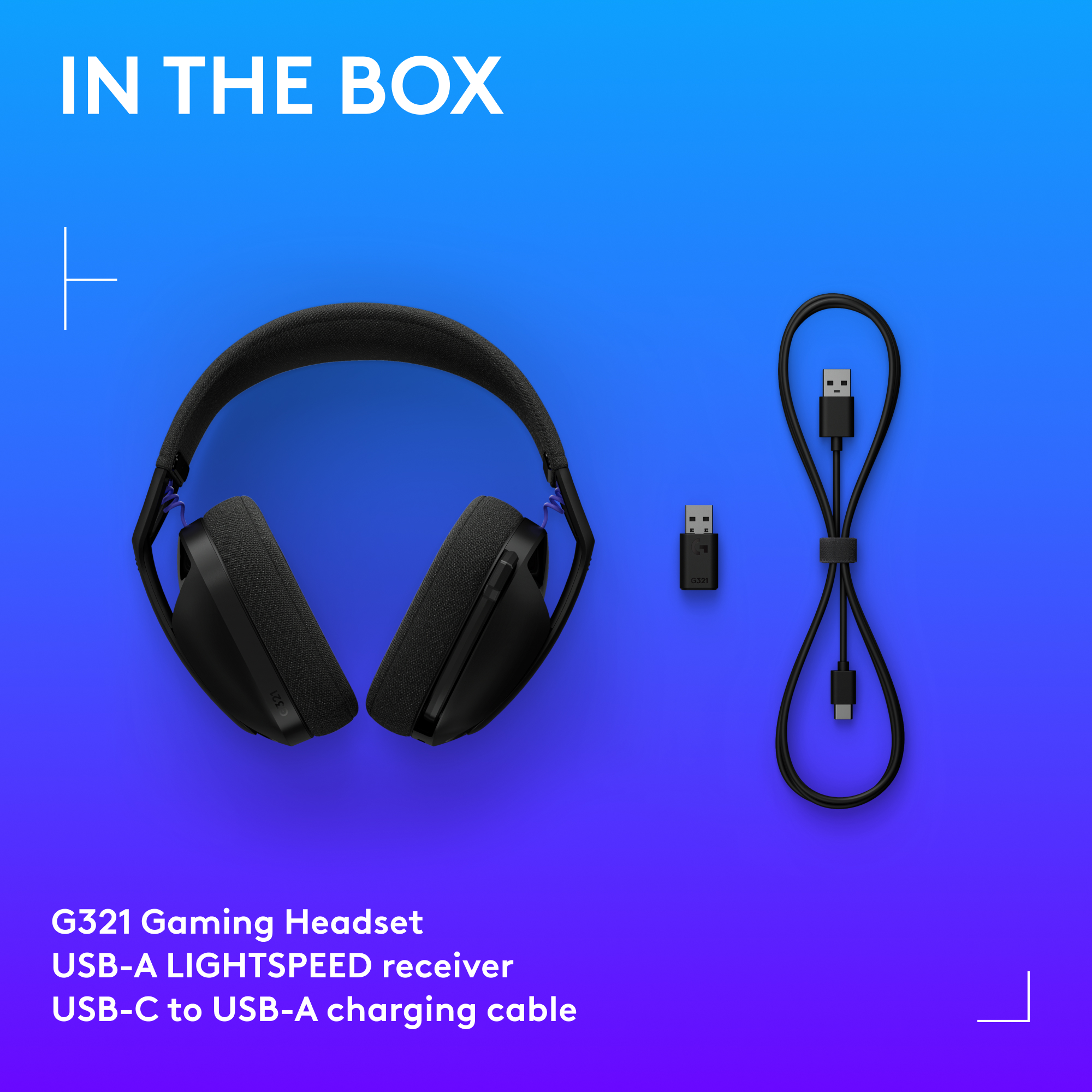 Logitech G321 LIGHTSPEED Wireless Gaming Headset