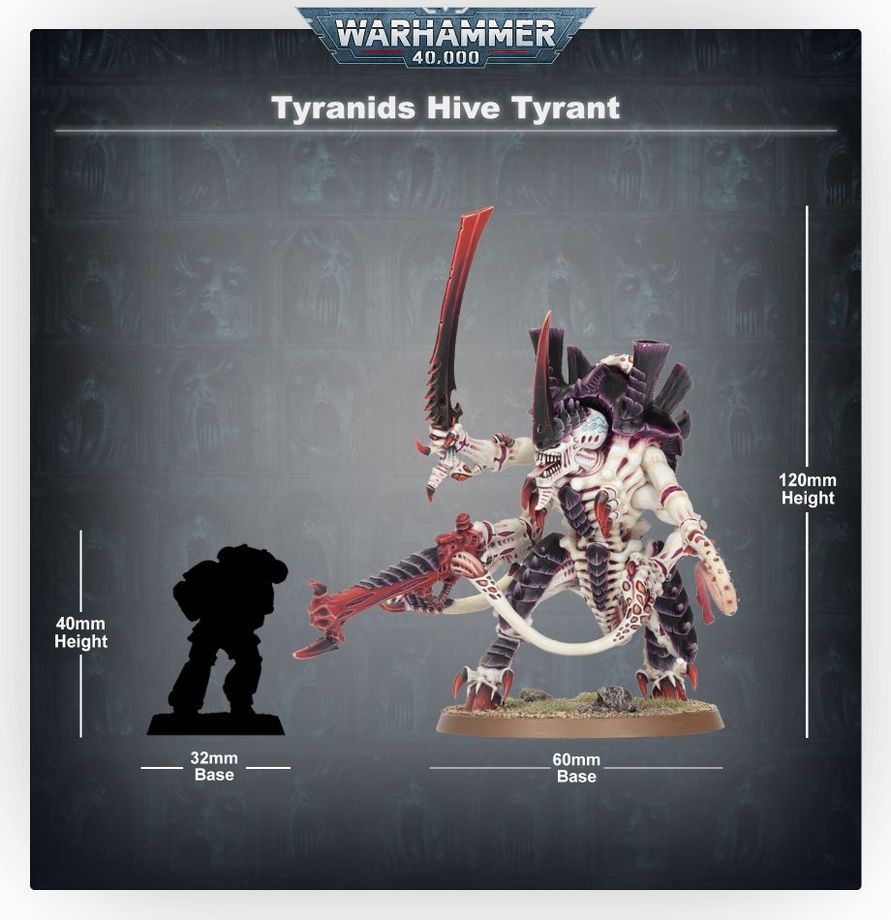 Warhammer 40K Tyranids Hive Tyrant