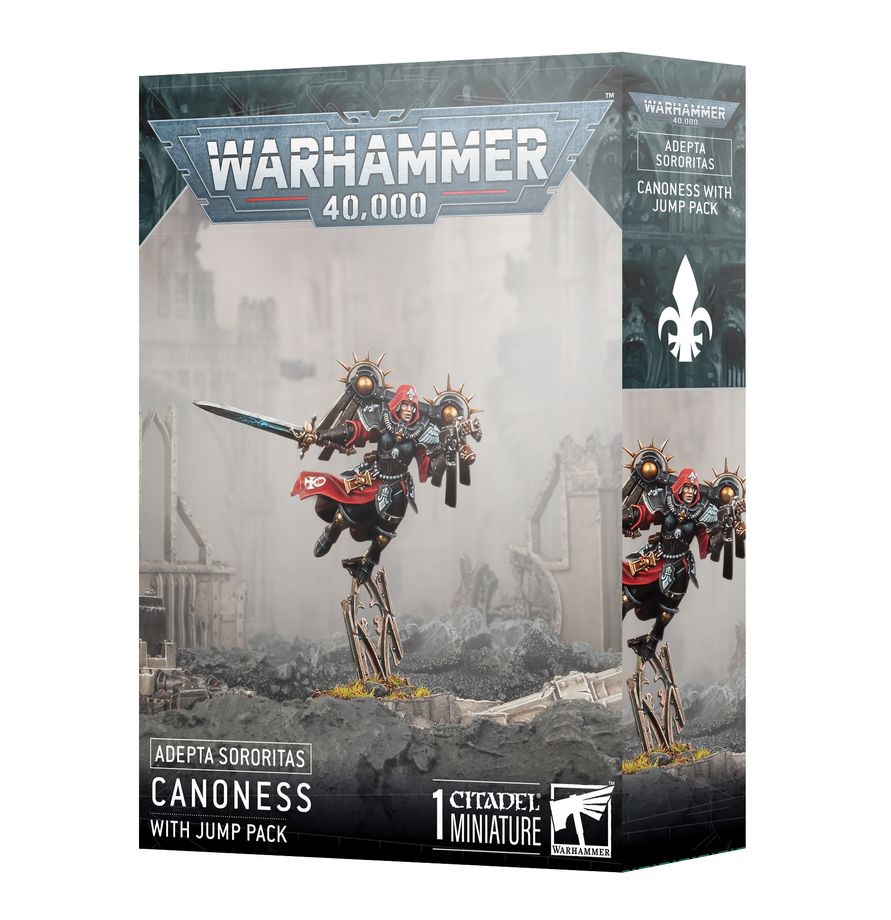 Warhammer 40K ADEPTA SORORITAS: CANONESS WITH JUMP PACK