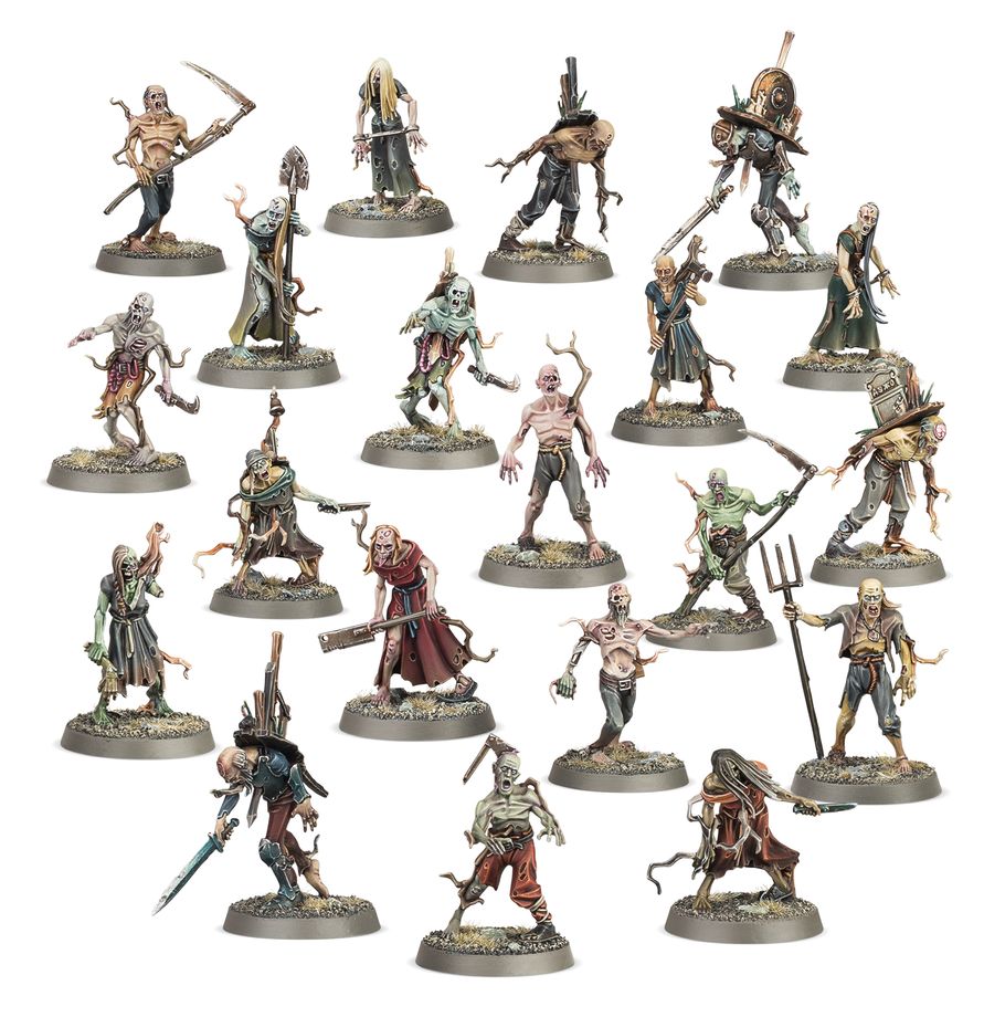 Warhammer Age of Sigmar Soulblight Gravelords Deadwalker Zombies