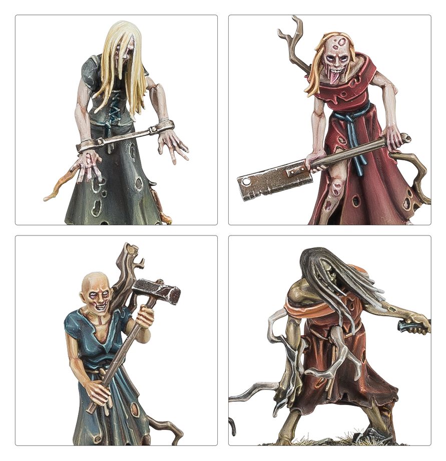 Warhammer Age of Sigmar Soulblight Gravelords Deadwalker Zombies
