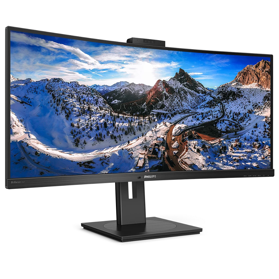 PHILIPS Curved UltraWide LCD Monitor with USB-C