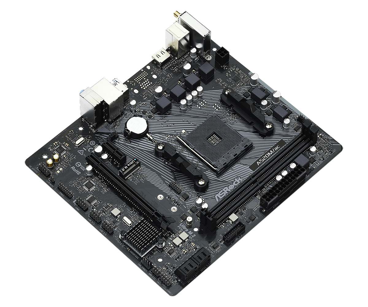 ASROCK A520M/ac Motherboard