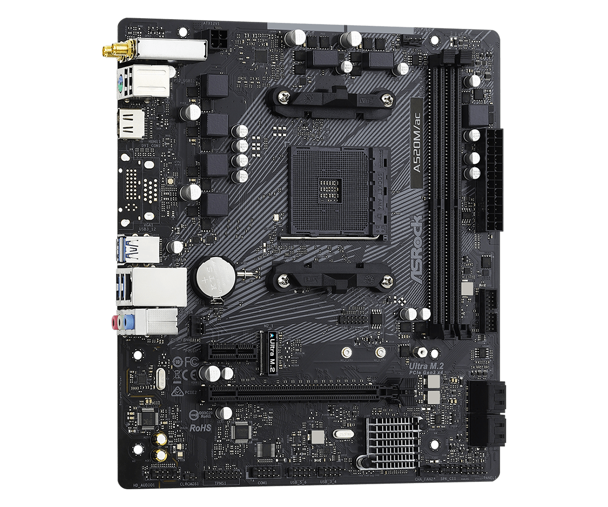 ASROCK A520M/ac Motherboard