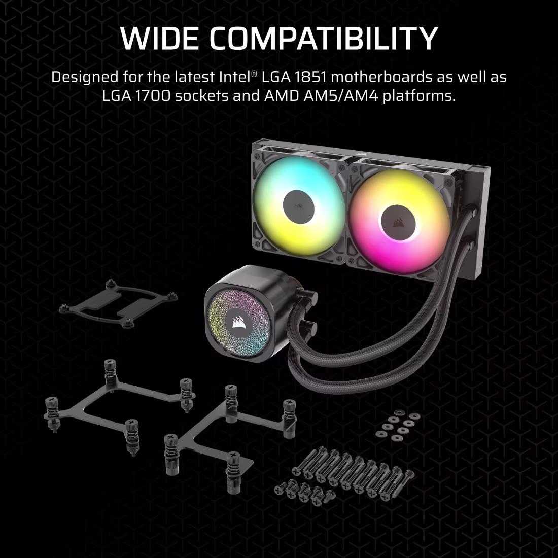 Corsair NAUTILUS 240 RS ARGB Liquid CPU Cooler