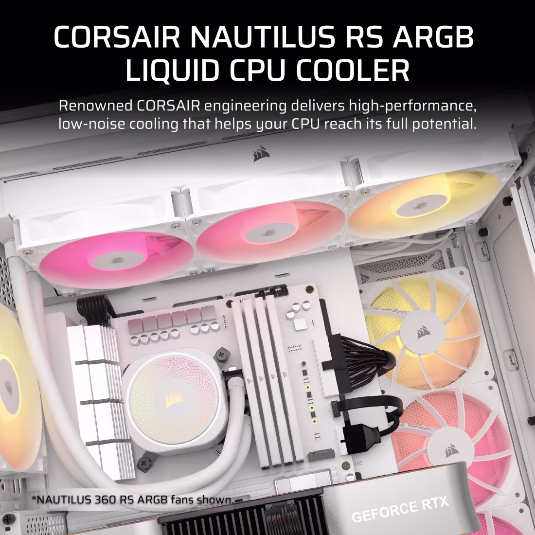 Corsair NAUTILUS 240 RS ARGB Liquid CPU Cooler