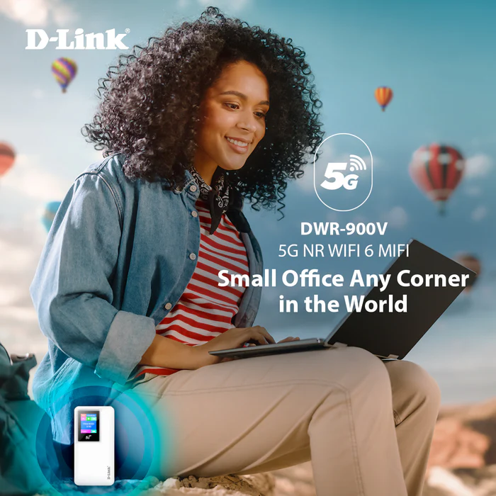 D-LINK 5G Wi-Fi 6 AX1800 Mobile Wi-Fi Hotspot
