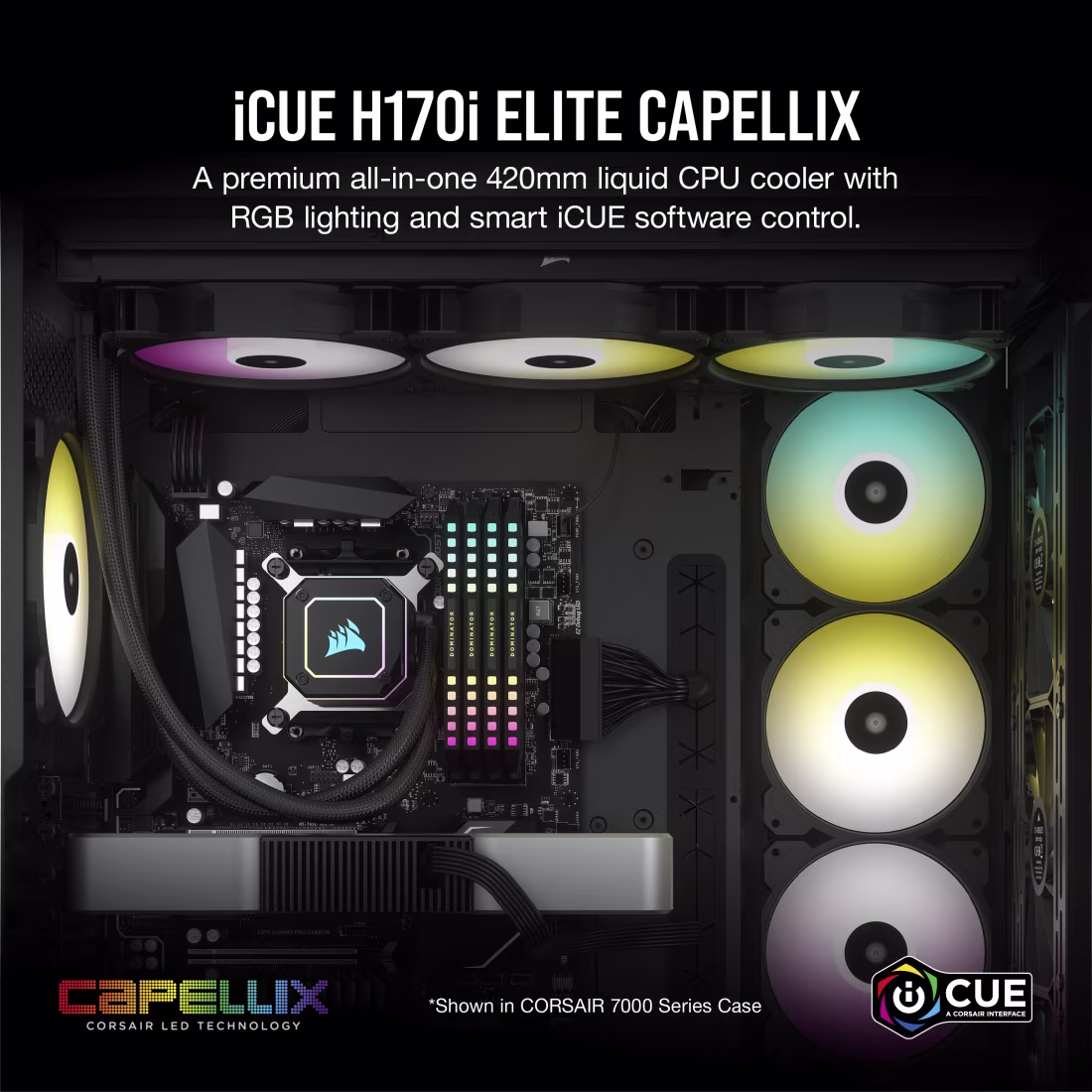 Corsair iCUE H170i ELITE CAPELLIX Liquid CPU Cooler