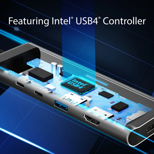 J5 CREATE USB4® Dual 4K Multi-Port Hub