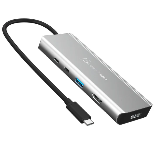 J5 CREATE USB4® Dual 4K Multi-Port Hub