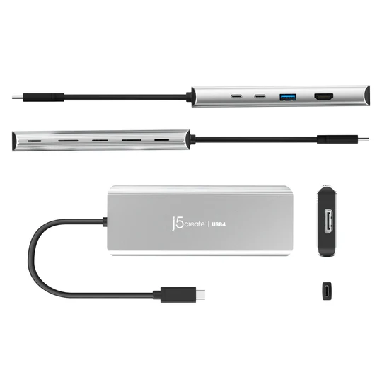 J5 CREATE USB4® Dual 4K Multi-Port Hub