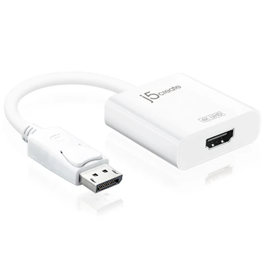 J5 CREATE DisplayPort™ to 4K HDMI™ Active Adapter
