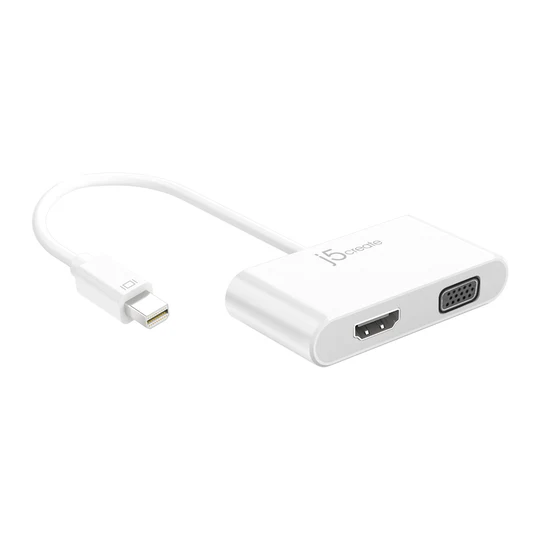 J5 CREATE mini DisplayPort™ to HDMI™/ VGA Adapter