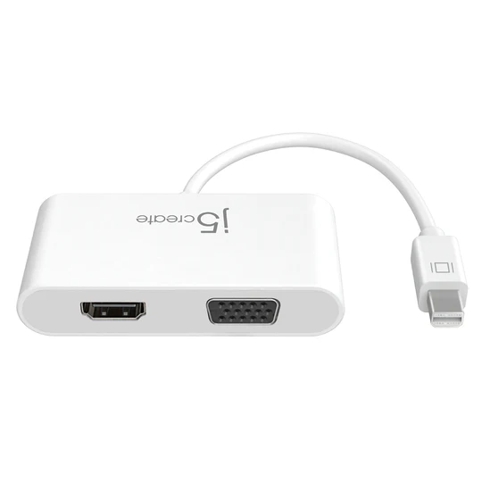 J5 CREATE mini DisplayPort™ to HDMI™/ VGA Adapter