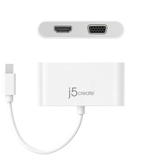 J5 CREATE mini DisplayPort™ to HDMI™/ VGA Adapter