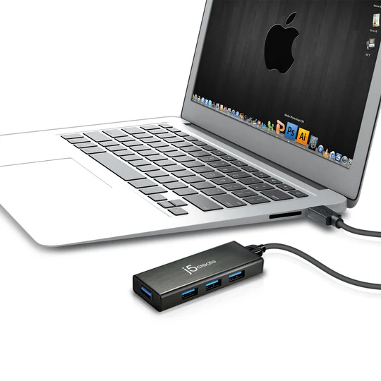 J5 CREATE USB™ 3.0 4-Port Mini Hub