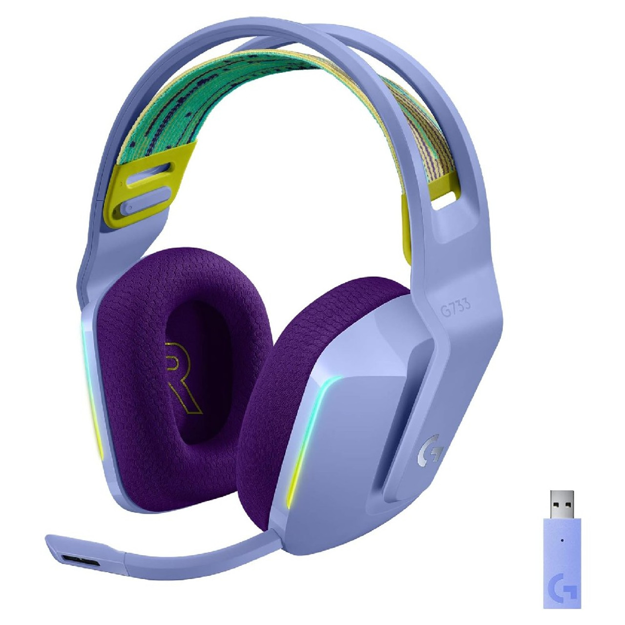 Logitech G G733 LIGHTSPEED Wireless RGB Gaming Headset