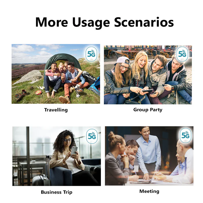 D-LINK DWR-U2100 5G Wi-Fi 6 AX900 Mobile Wi-Fi Hotspot