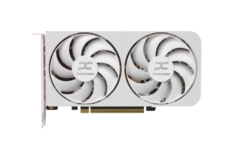 POWER COLOR Reaper AMD Radeon RX 9060 XT 16GB GDDR6 Graphics Card - White